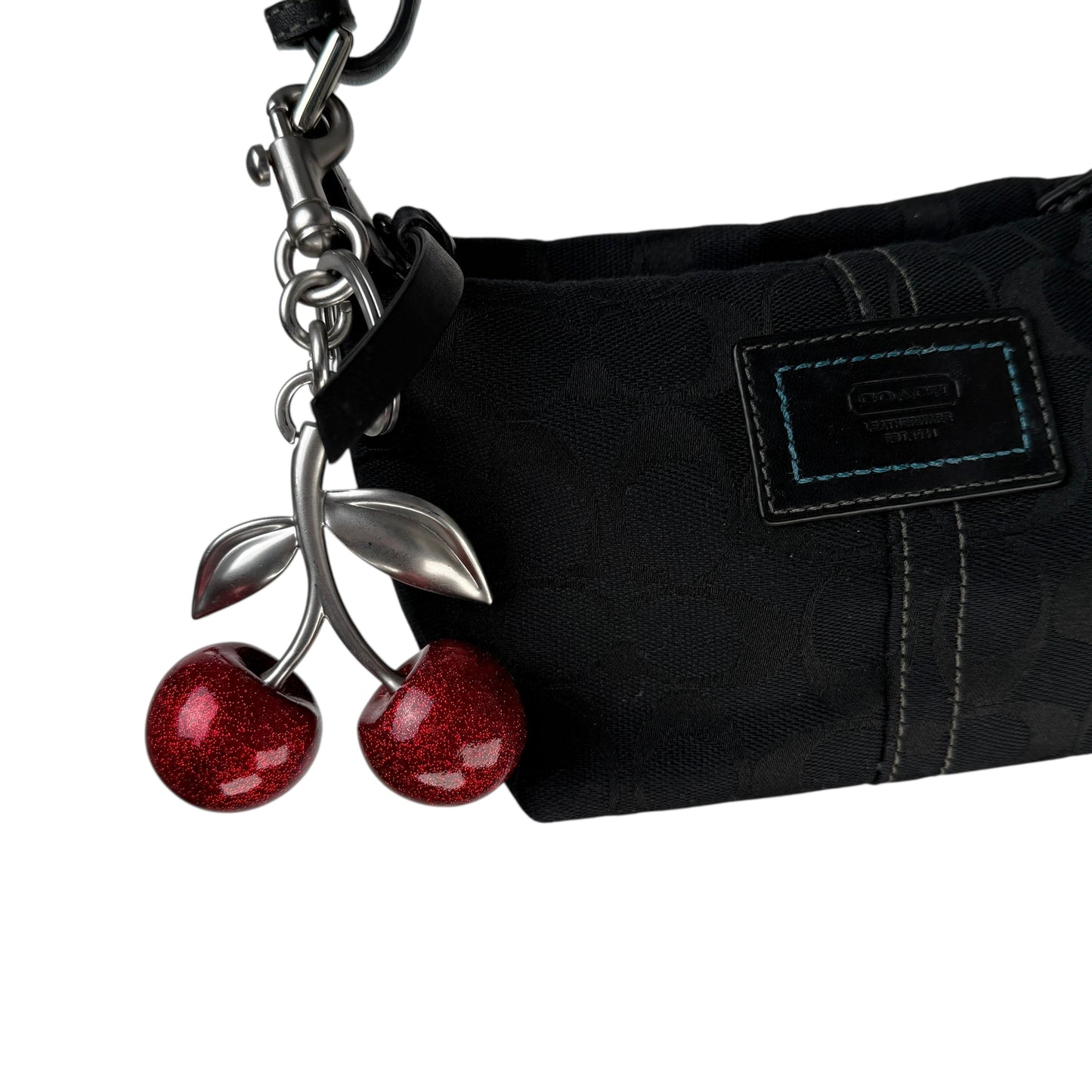 COACH MINI SIGNATURE MONOGRAM POUCH