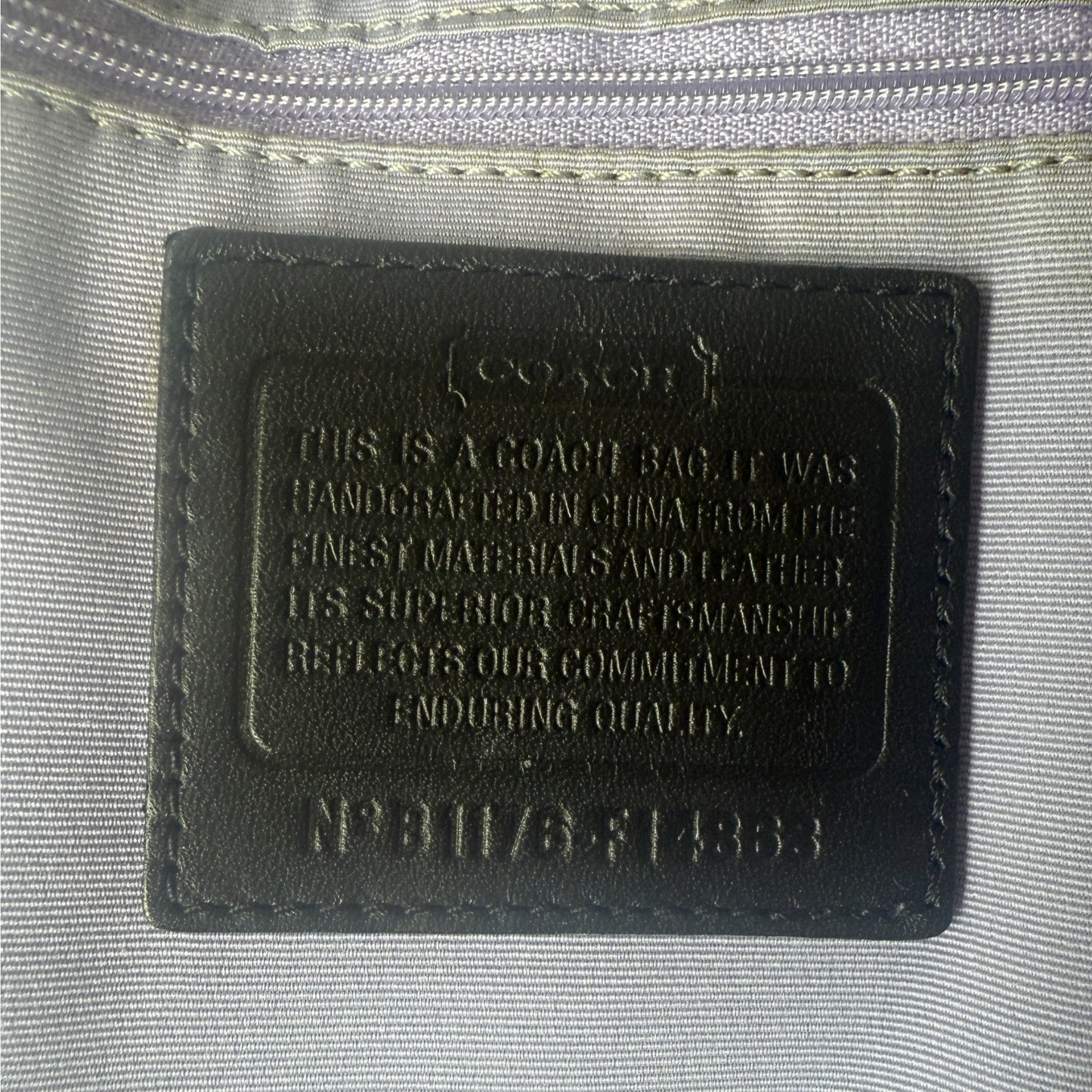 COACH ABBY SIGNATURE XL TOTE
