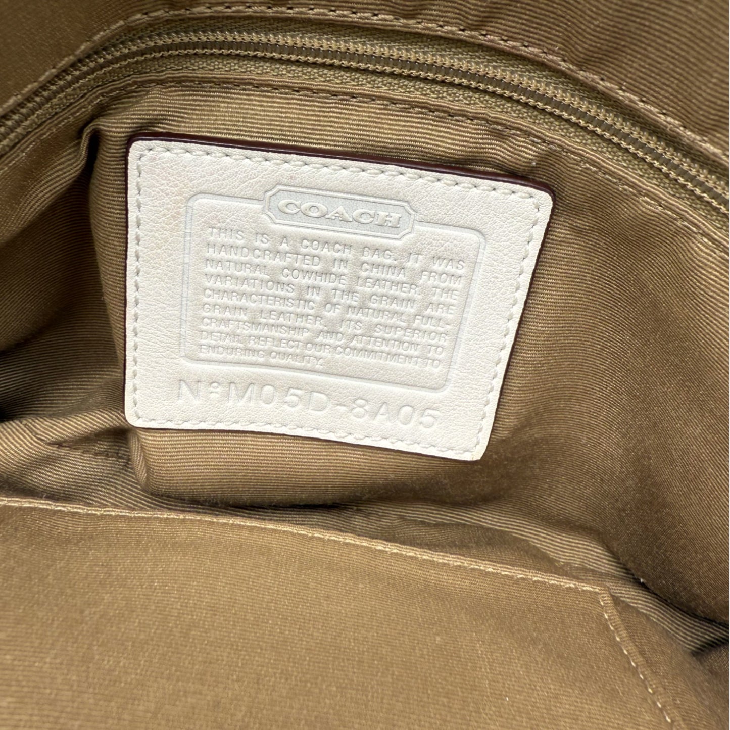 COACH SOHO LEATHER SUFFLETTE BAG
