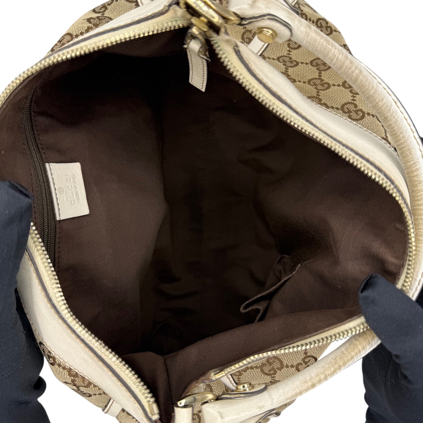 GUCCI MONOGRAM D-RING ABBEY