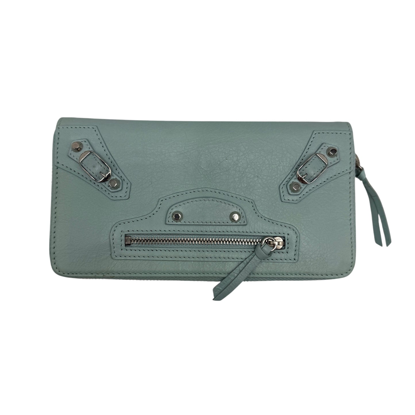 BALENCIAGA WALLET LIGHT BLUE
