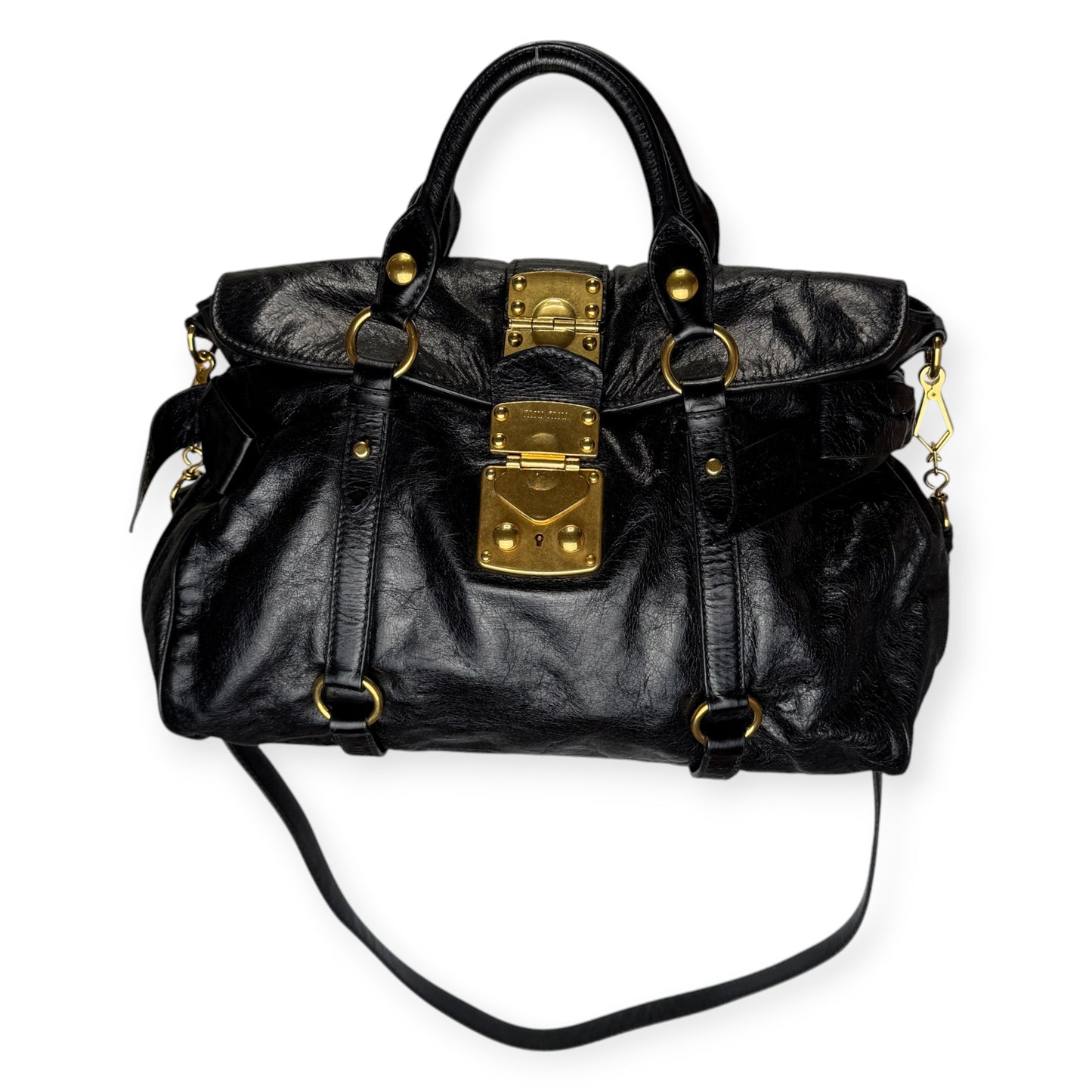 MIU MIU BOW SATCHEL BAG