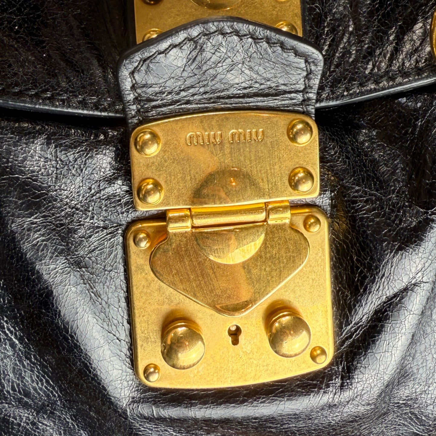 MIU MIU BOW SATCHEL BAG