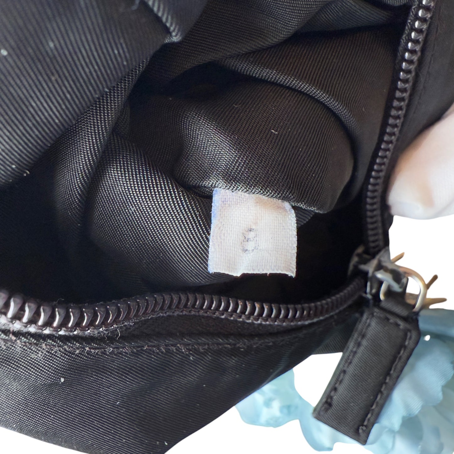 PRADA TESSUTO POCHETTE NYLON BAG