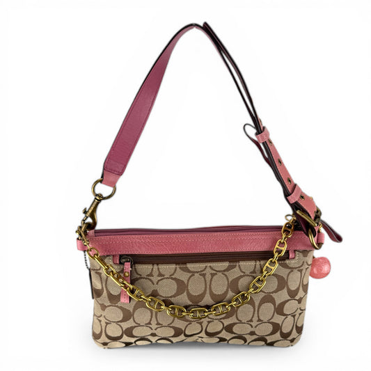 COACH SIGNATURE MONOGRAM WAIST BAG