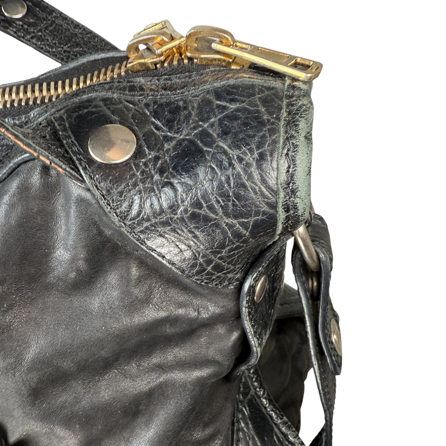 CELINE CALFSKIN RIDER TOTE