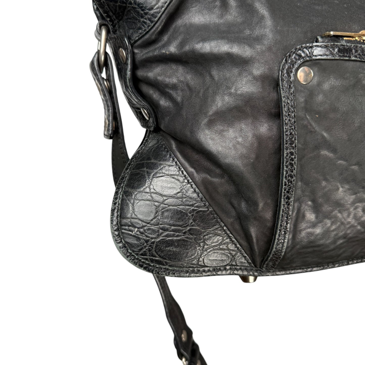 CELINE CALFSKIN RIDER TOTE