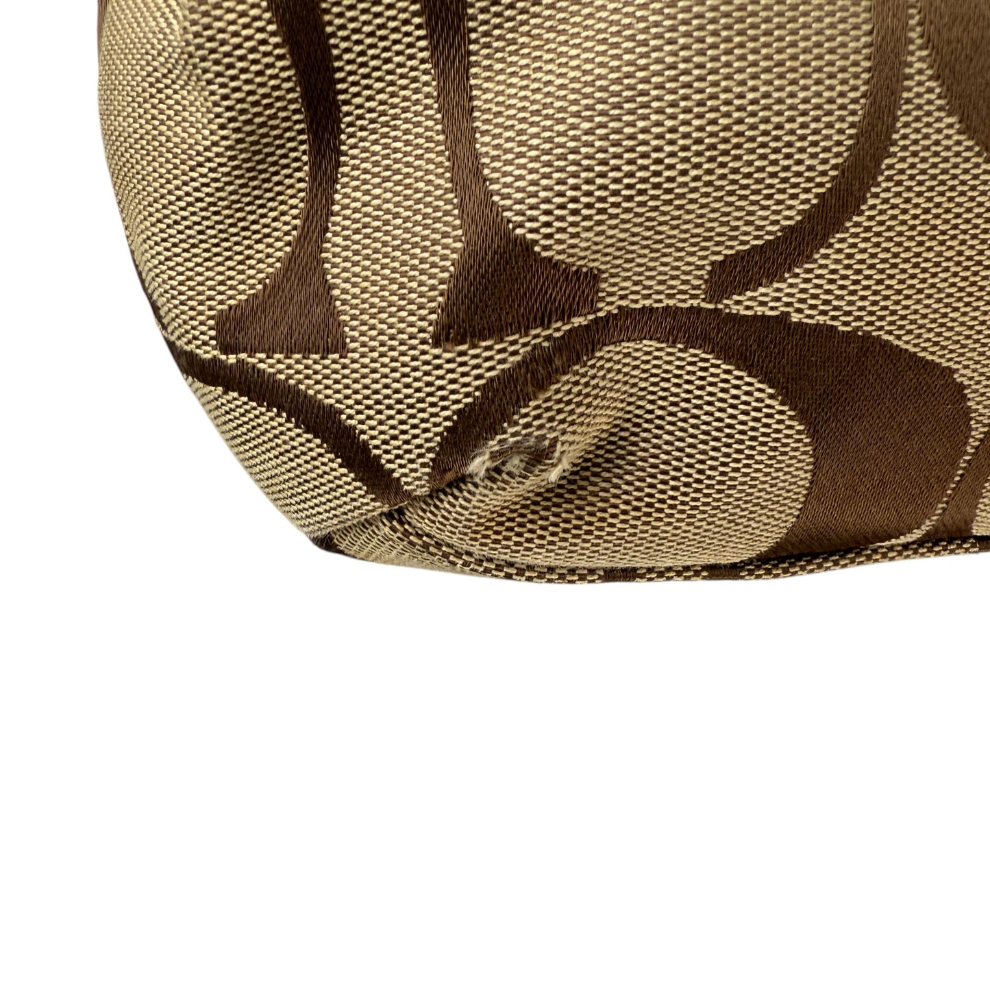 COACH SIGNATURE JACQUARD DEMI BAG LILA