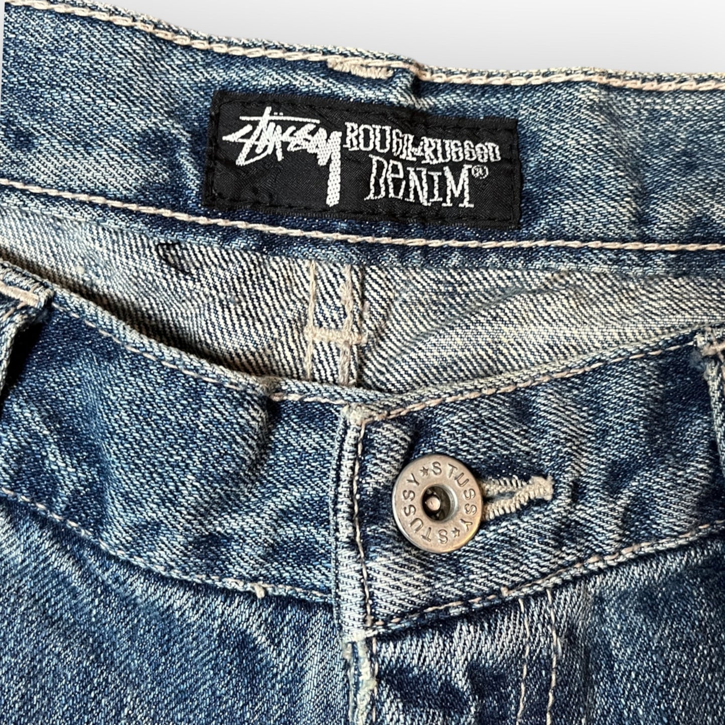 STUSSY SS LOGO JEANS