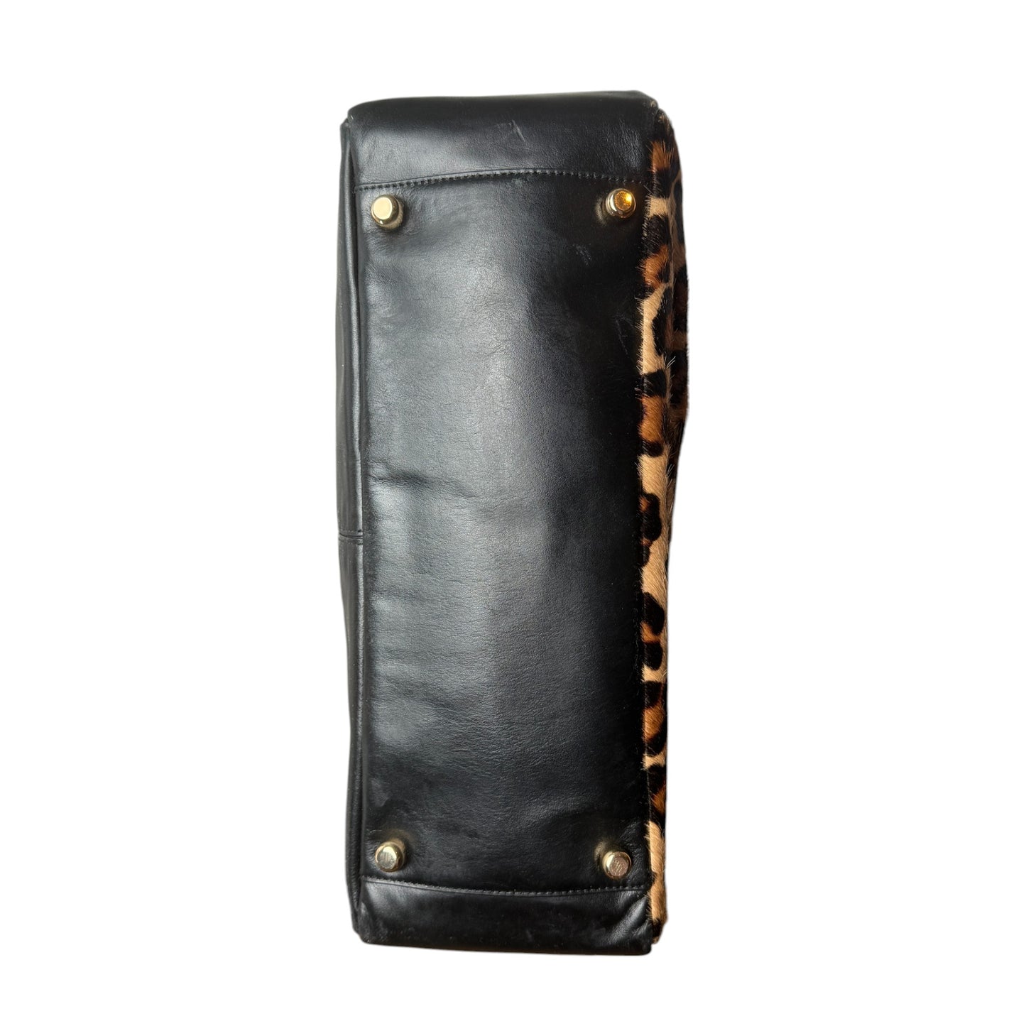 COACH LEOPARD PONYHAIR 2WAY BAG