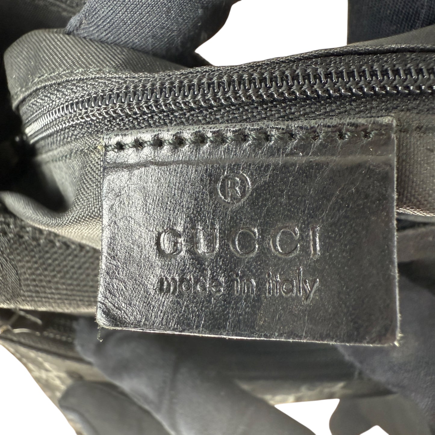 GUCCI GG CANVAS HOBO BAG