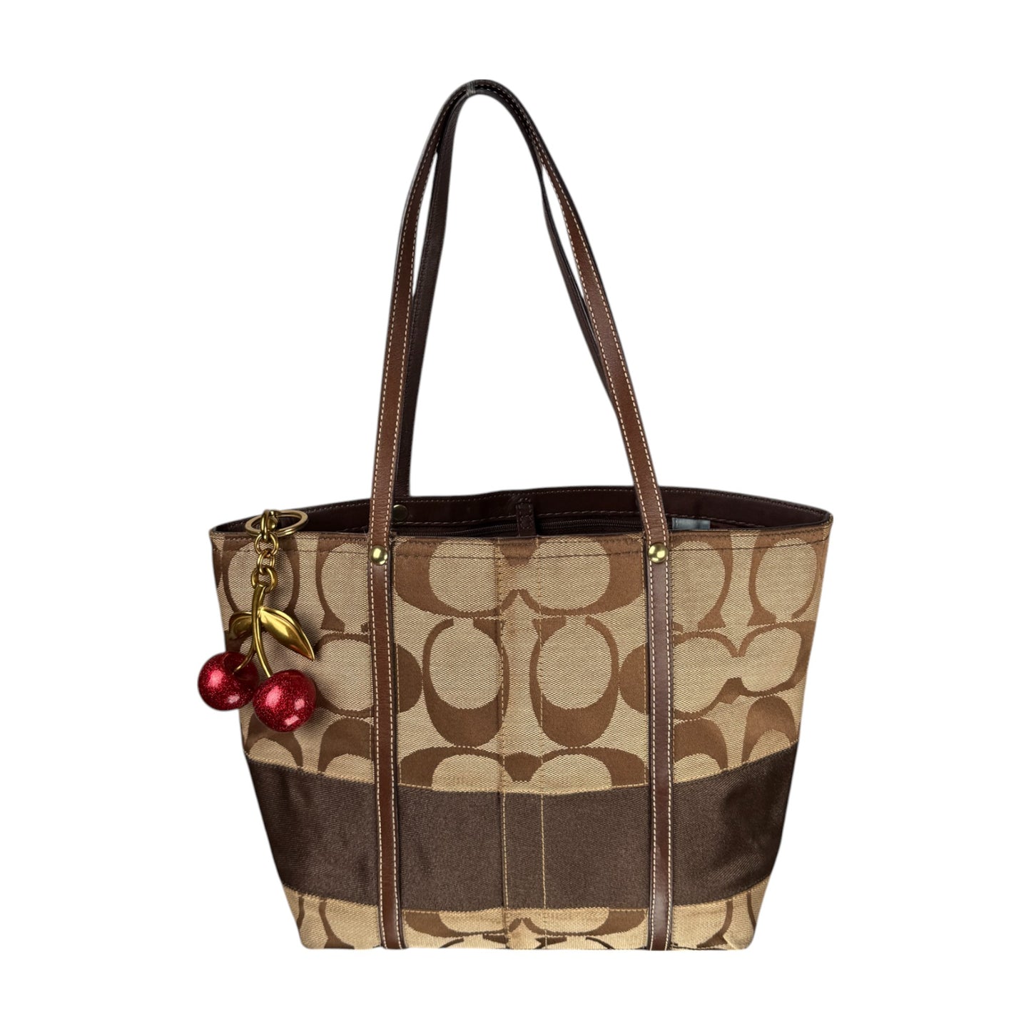 COACH SOHO PLEATED SIGNATURE TOTE