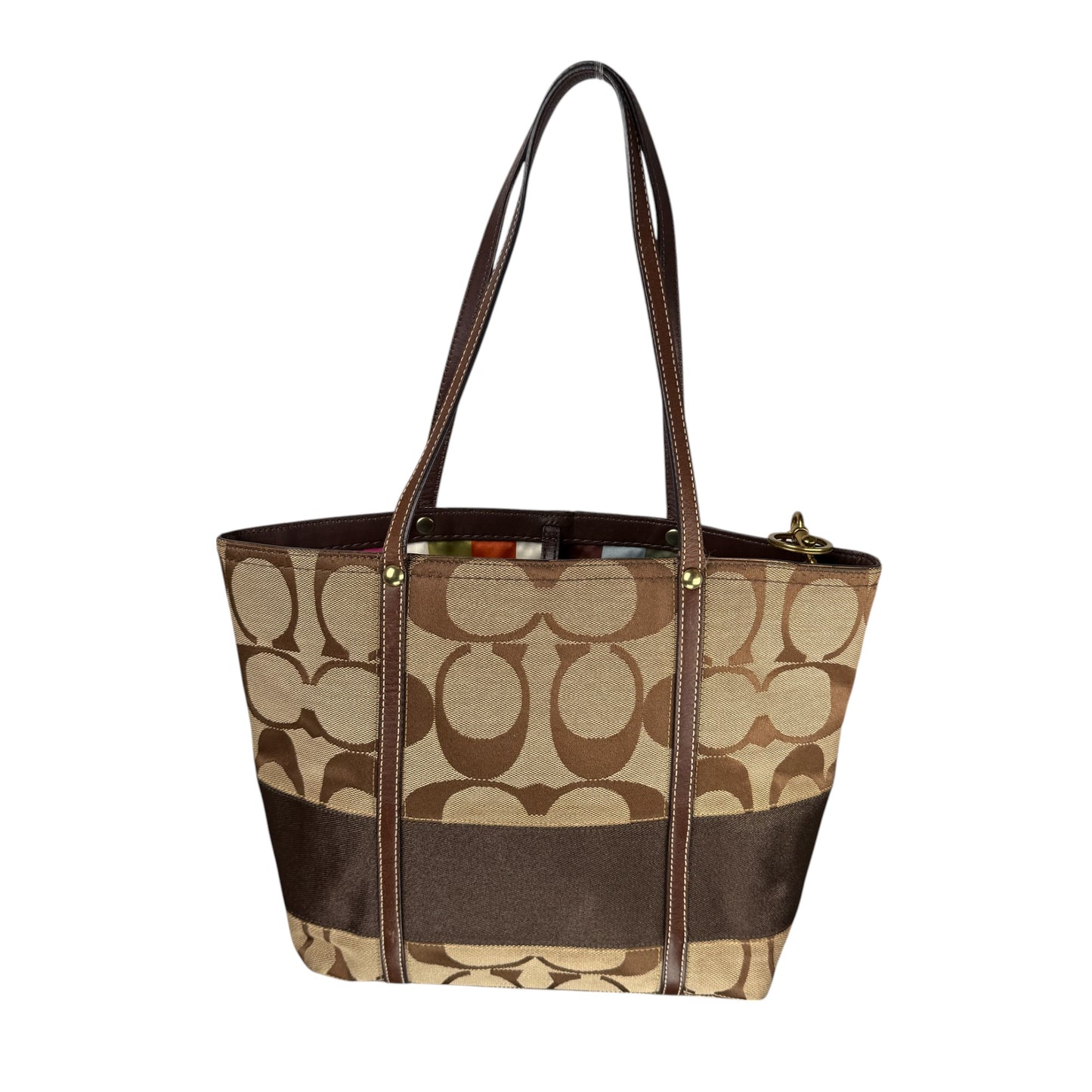COACH SOHO PLEATED SIGNATURE TOTE
