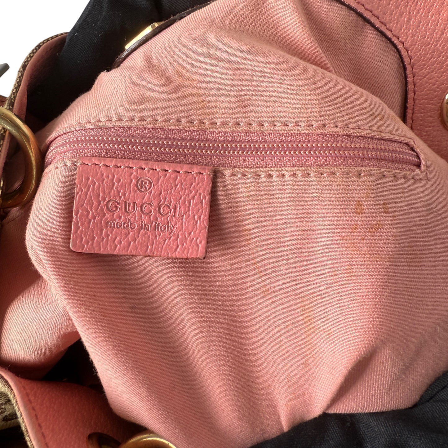 GUCCI GG CANVAS ECLIPSE BAG