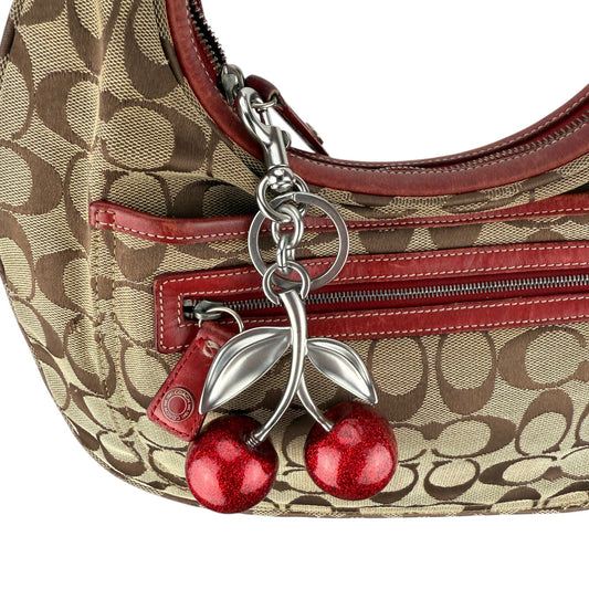 COACH SIGNATURE JACQUARD HOBO BAG
