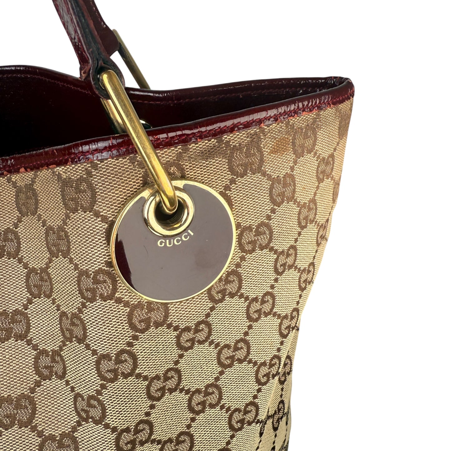 GUCCI GG CANVAS TOTE BAG