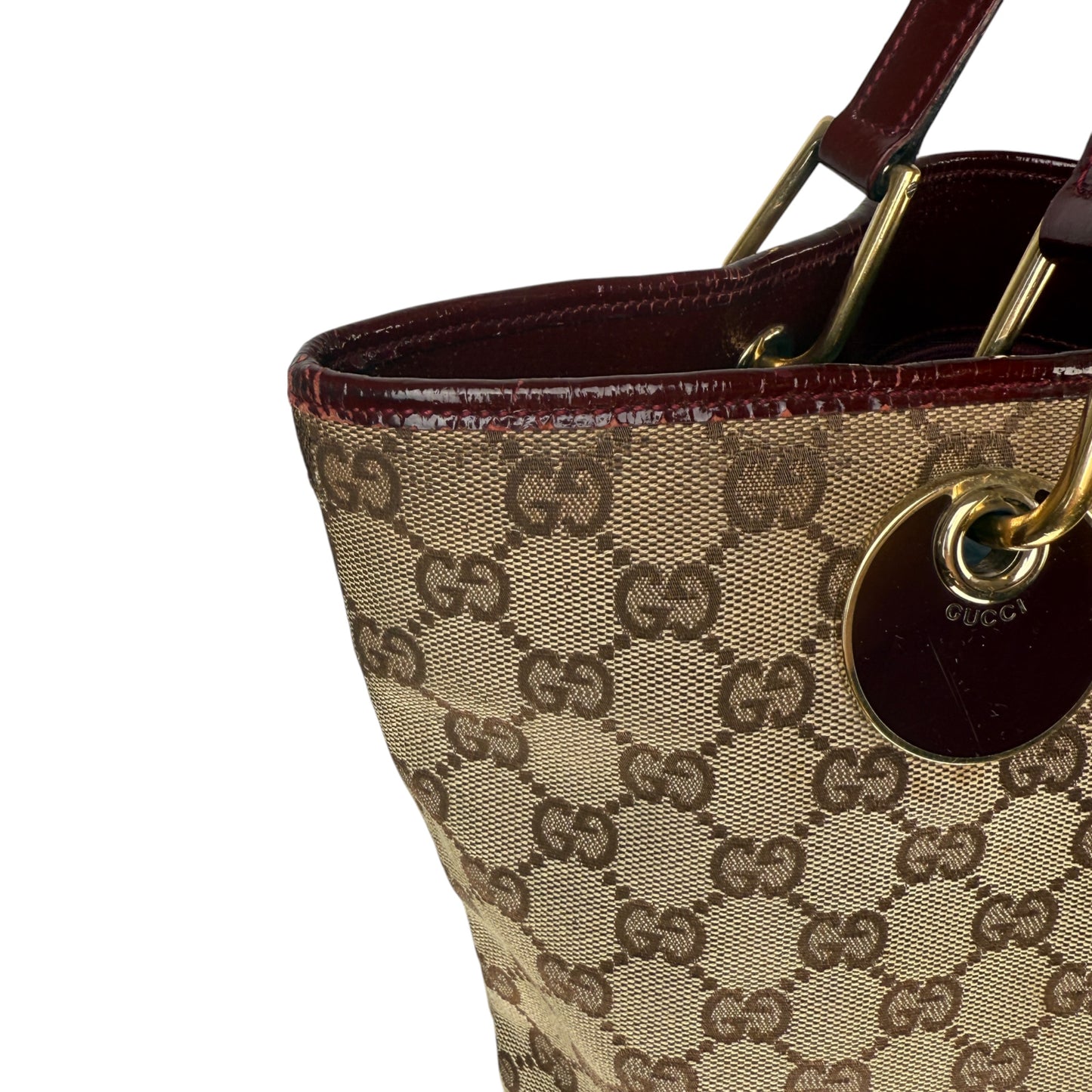 GUCCI GG CANVAS TOTE BAG