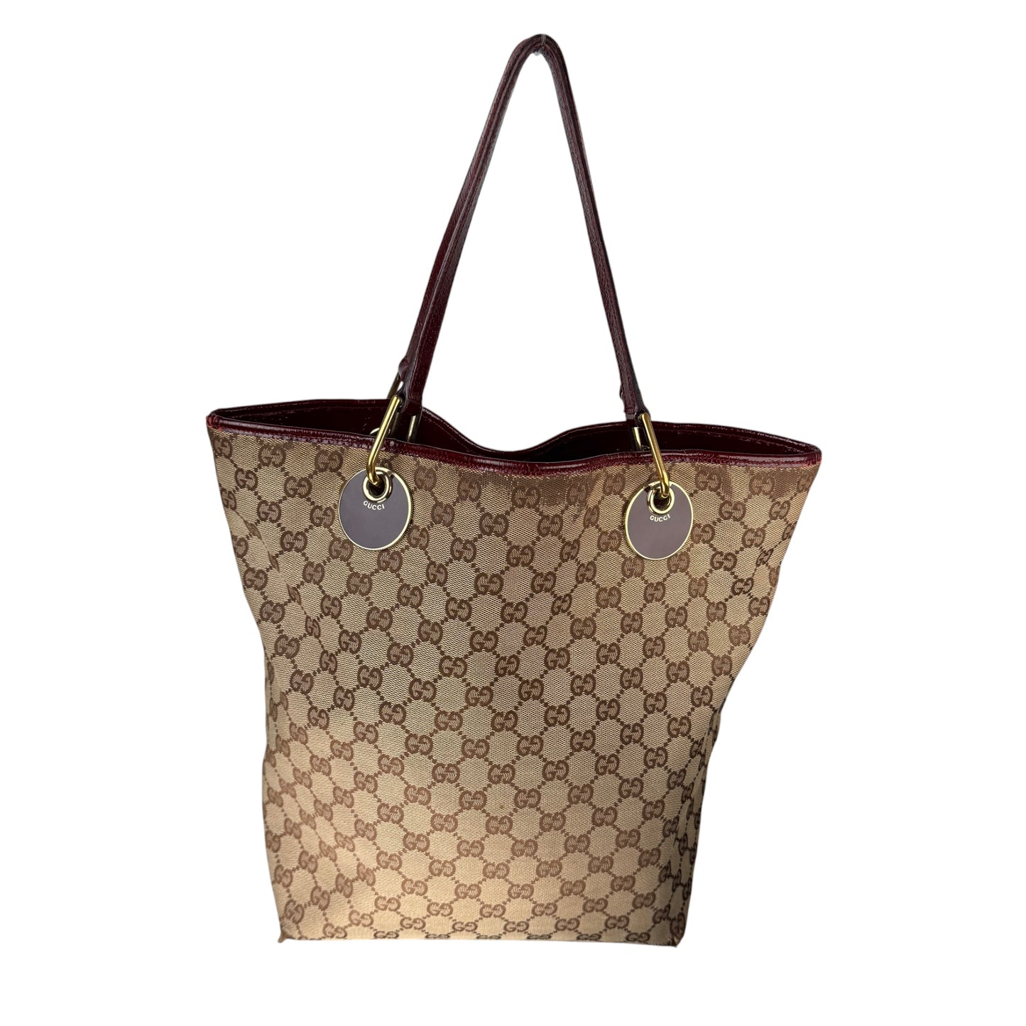GUCCI GG CANVAS TOTE BAG