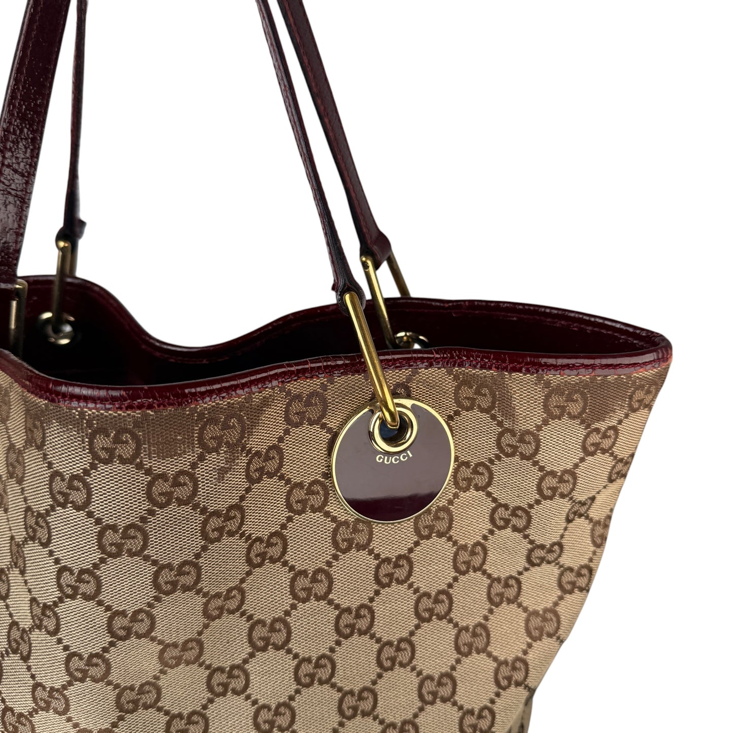 GUCCI GG CANVAS TOTE BAG