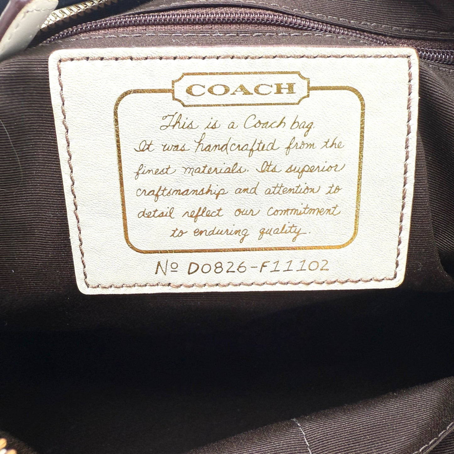 COACH SOHO PLEATED SIGNATURE TOTE