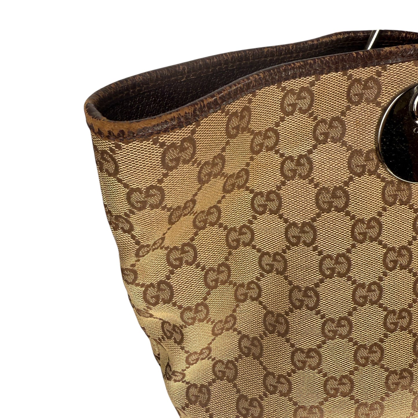 GUCCI GG CANVAS TOTE BAG