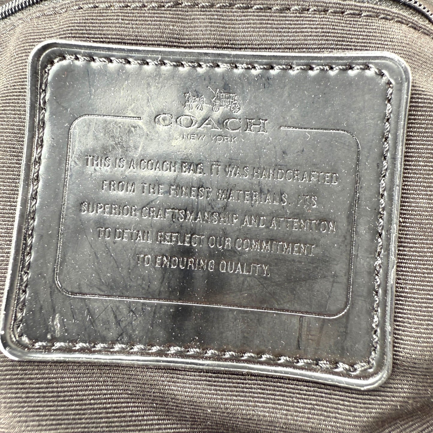 COACH SOHO PLEATED SIGNATURE TOTE