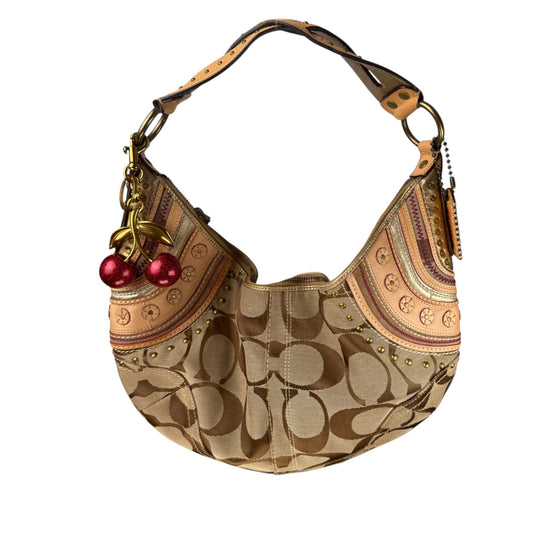 COACH SIGNATURE ENTRAINEUR HOBO BAG