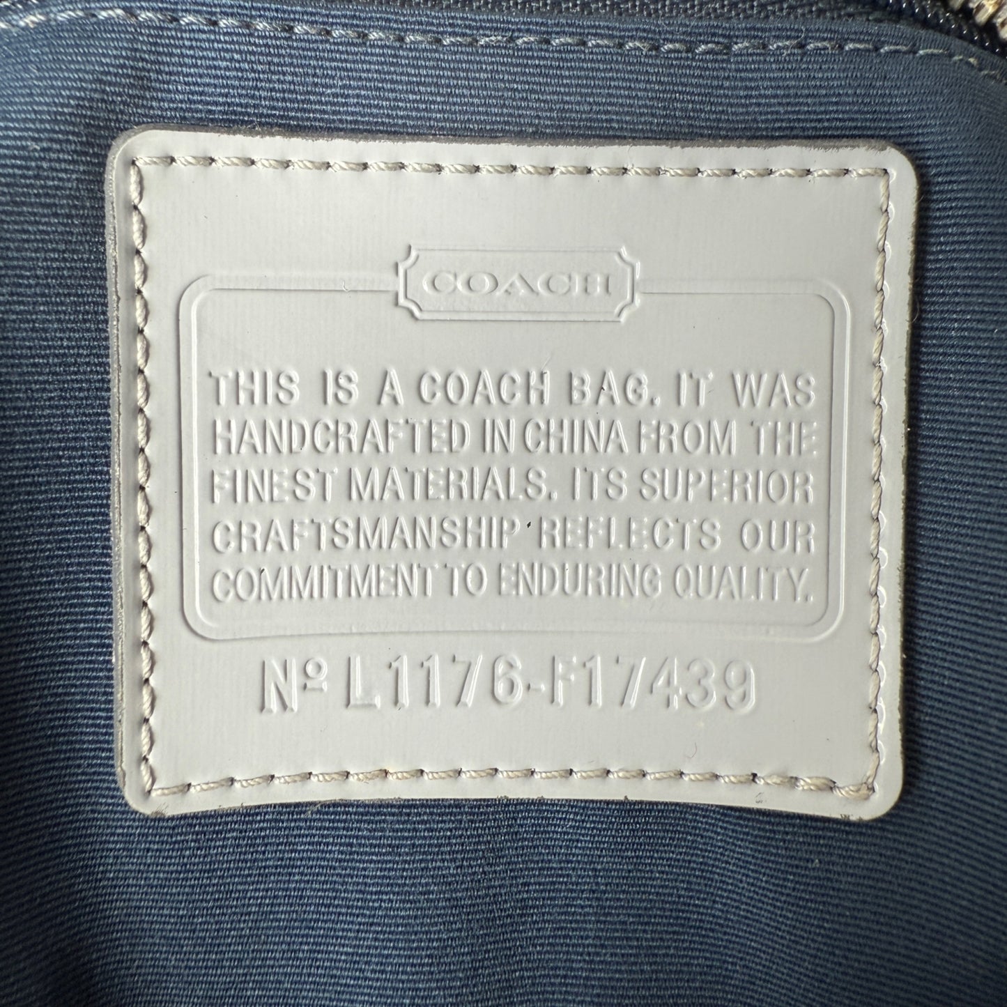 COACH SOHO PLEATED SIGNATURE TOTE