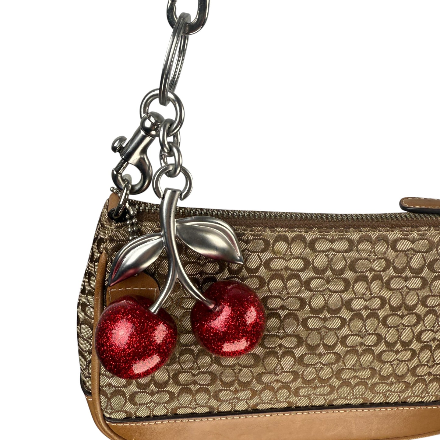 COACH SIGNATURE JACQUARD STRIPE BAG (LARGE)