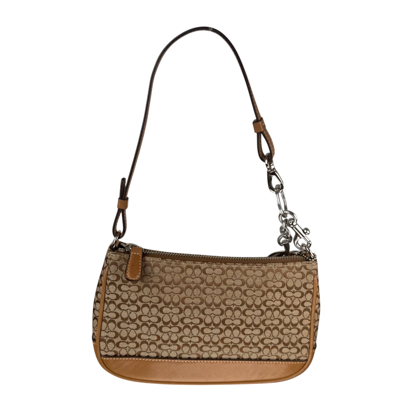 COACH SIGNATURE JACQUARD STRIPE BAG (LARGE)