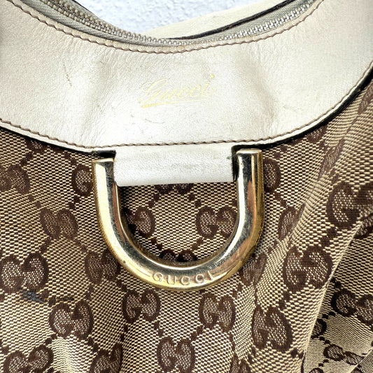 GUCCI D-RING ABBEY HOBO BAG