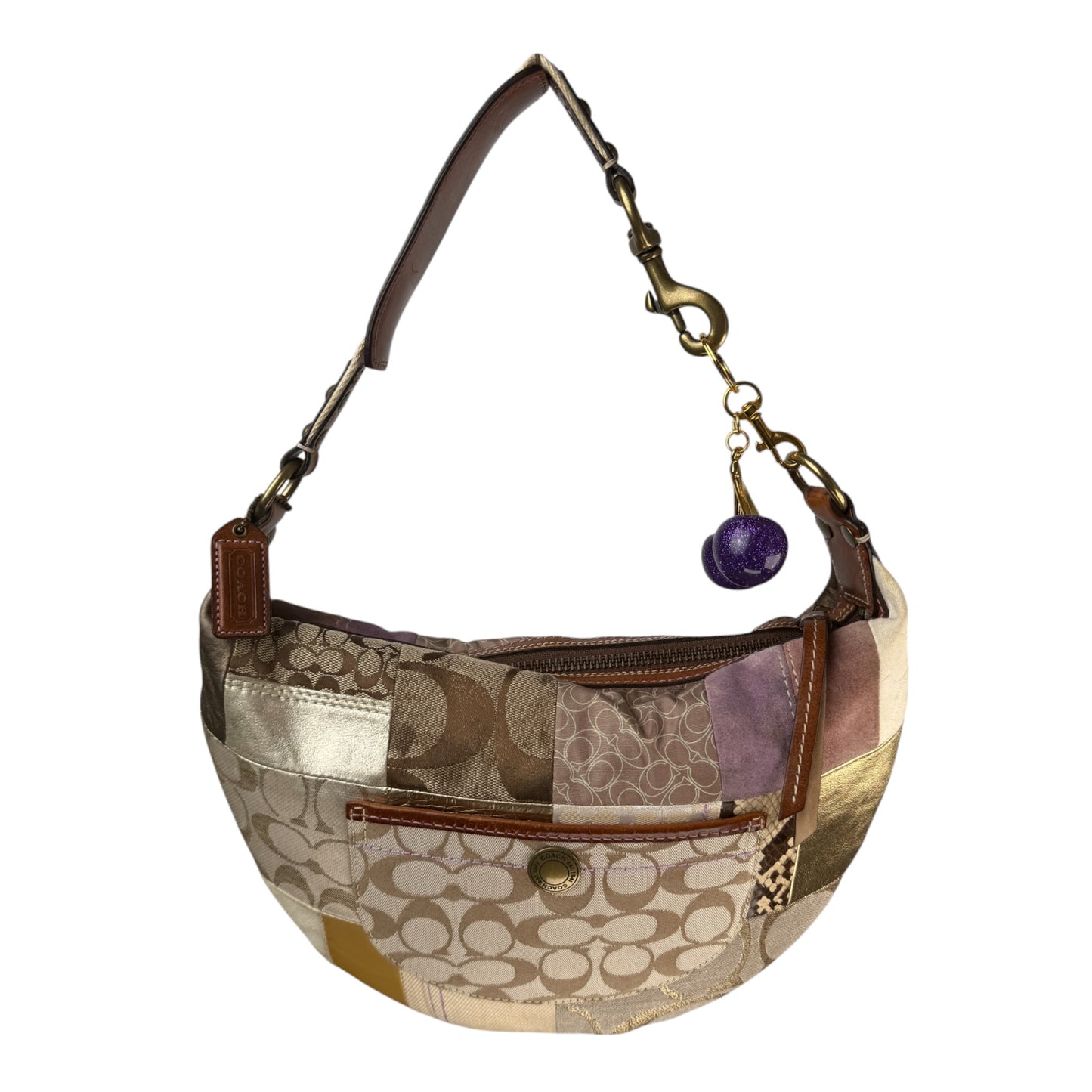 COACH SOHO PLEATED SIGNATURE TOTE