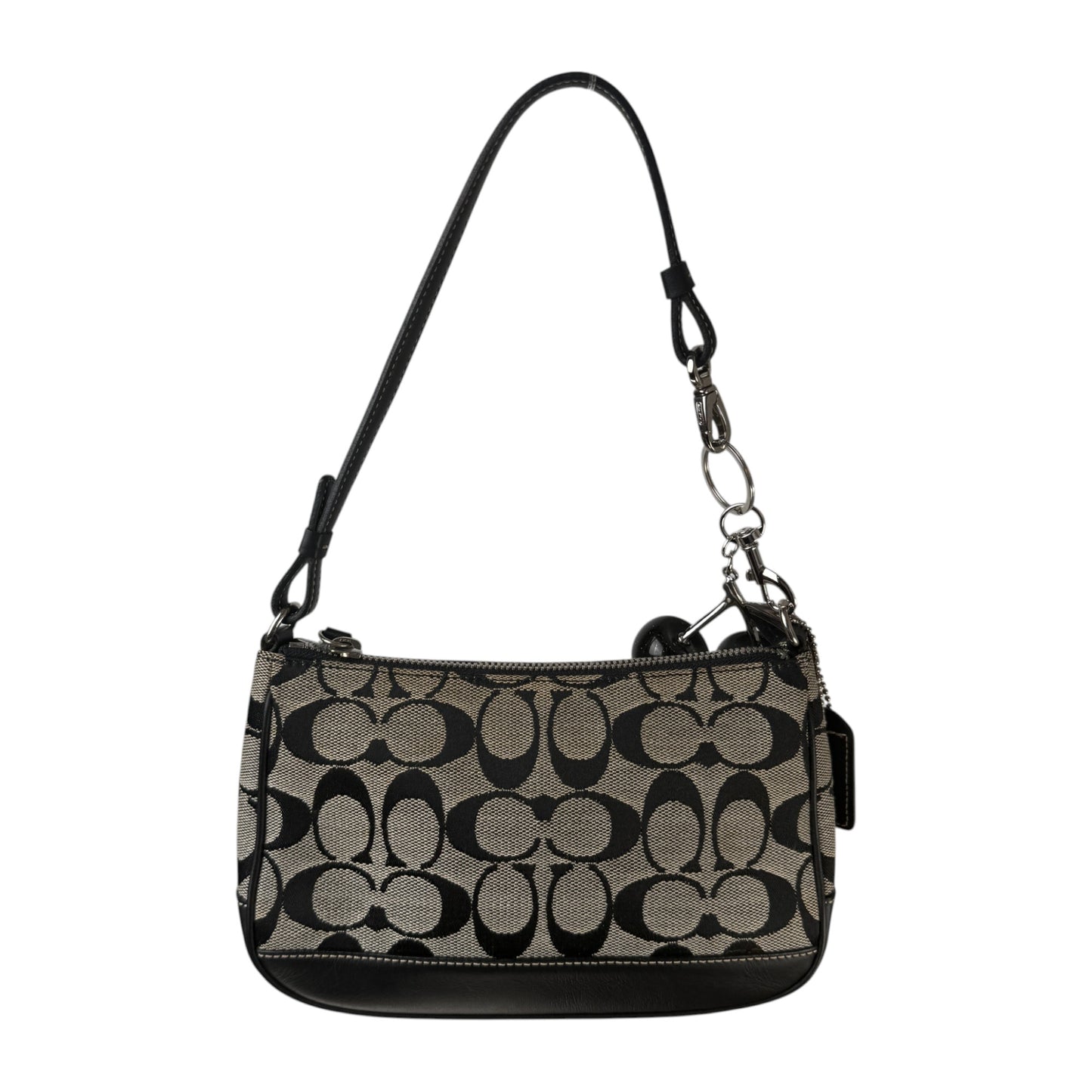 COACH SIGNATURE JACQUARD STRIPE BAG (LARGE)