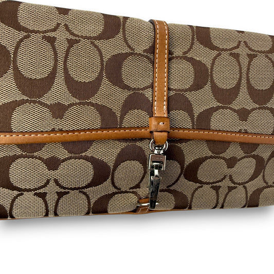 COACH SIGNATURE CLIP BAG