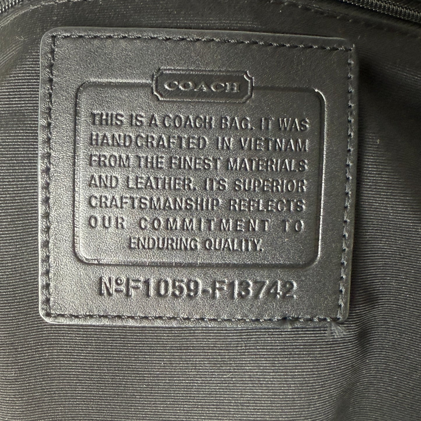 COACH SIGNATURE SOHO PLEATED BAG