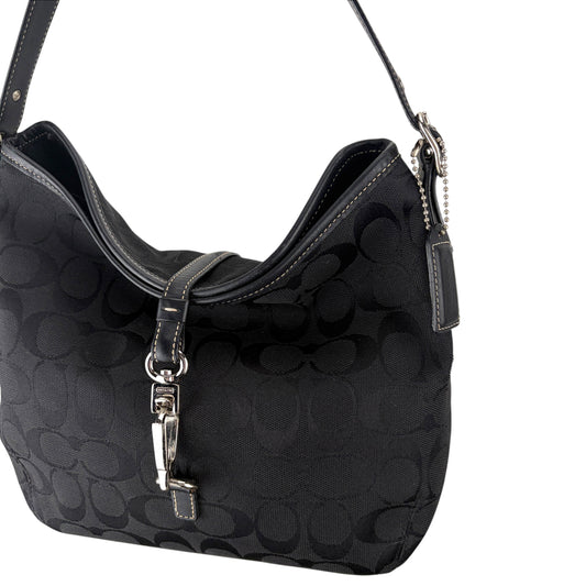 COACH HAMPTON CLIP SHOULDER BAG