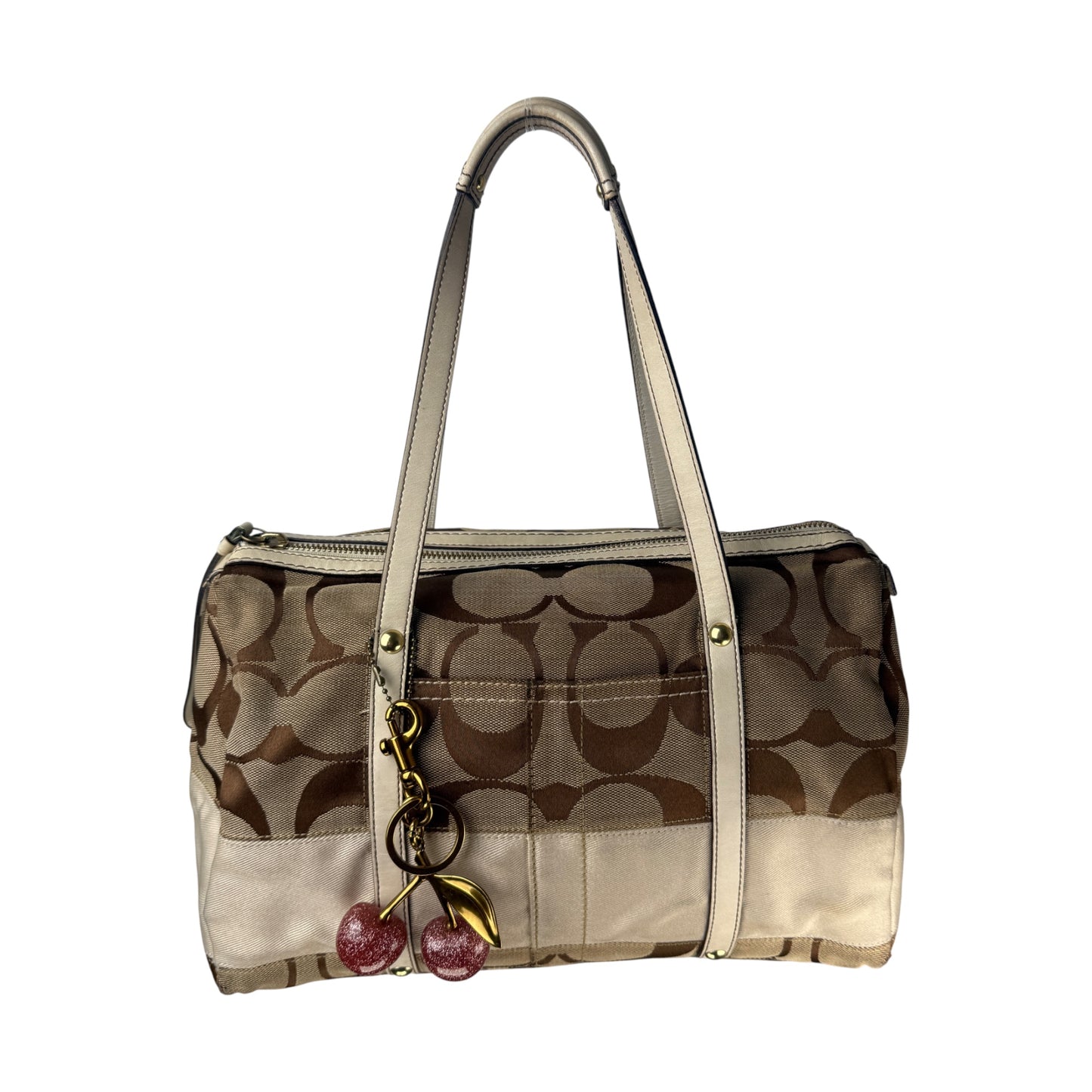 COACH SIGNATURE BOSTON BAG