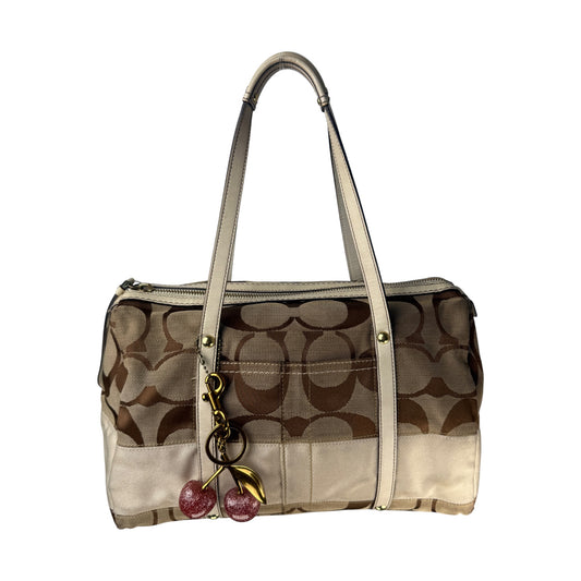 COACH SIGNATURE BOSTON BAG