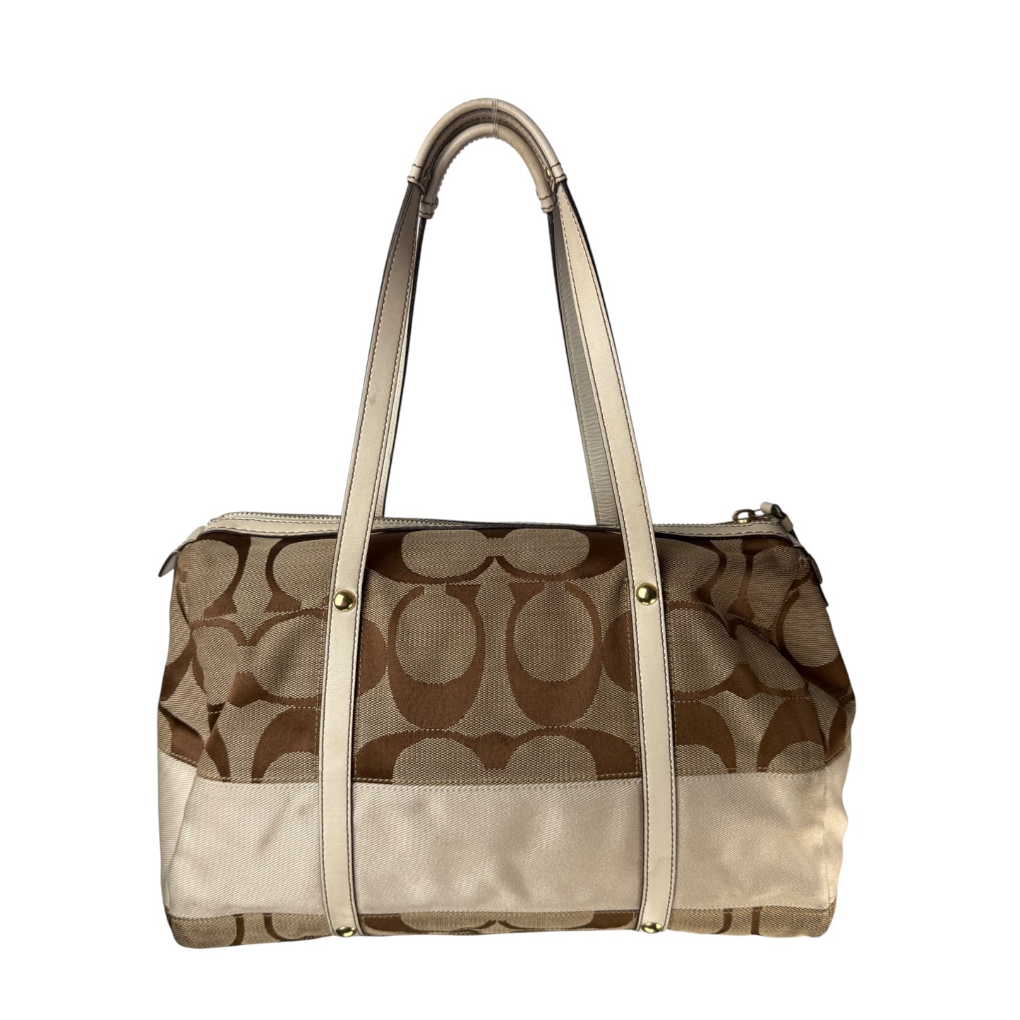 COACH SIGNATURE BOSTON BAG