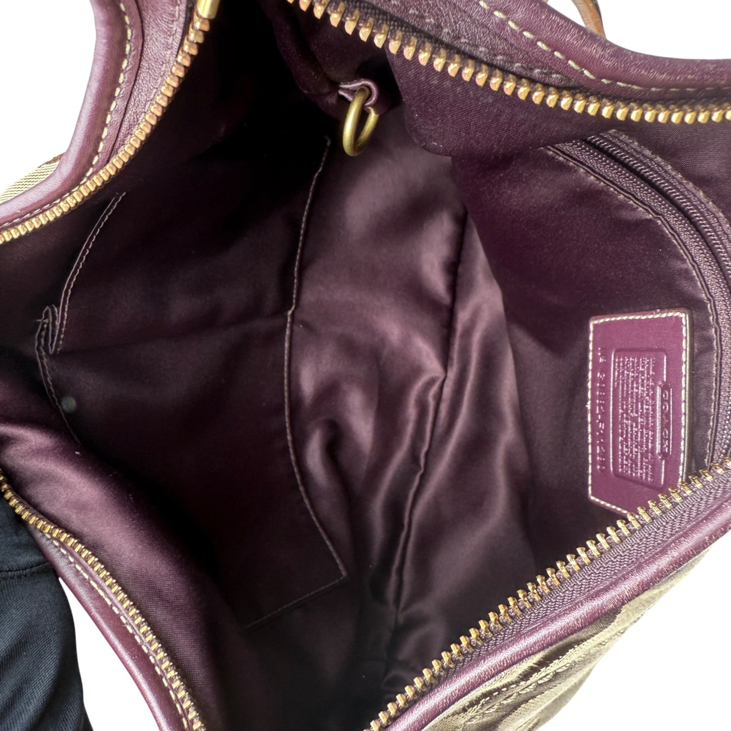 COACH SIGNATURE ERGO HOBO BAG