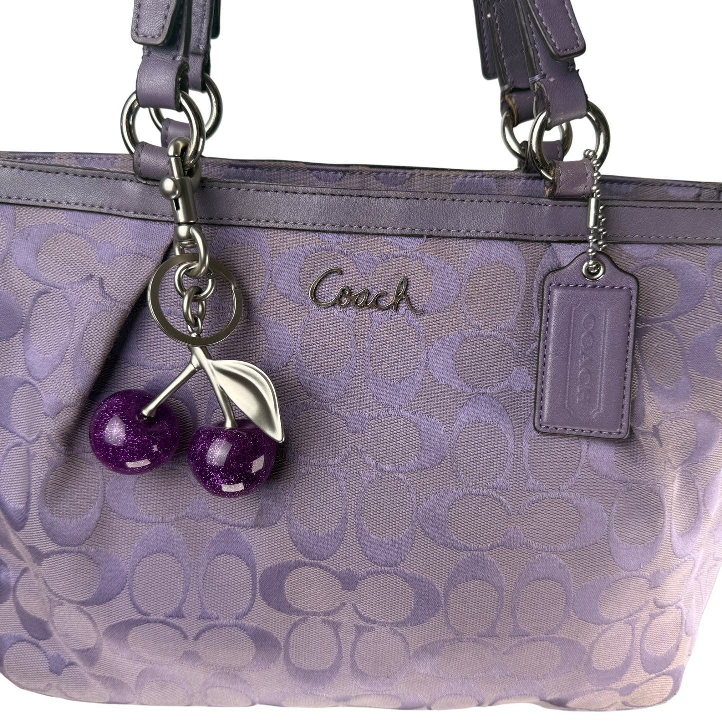 COACH SIGNATURE JACQUARD STRIPE BAG