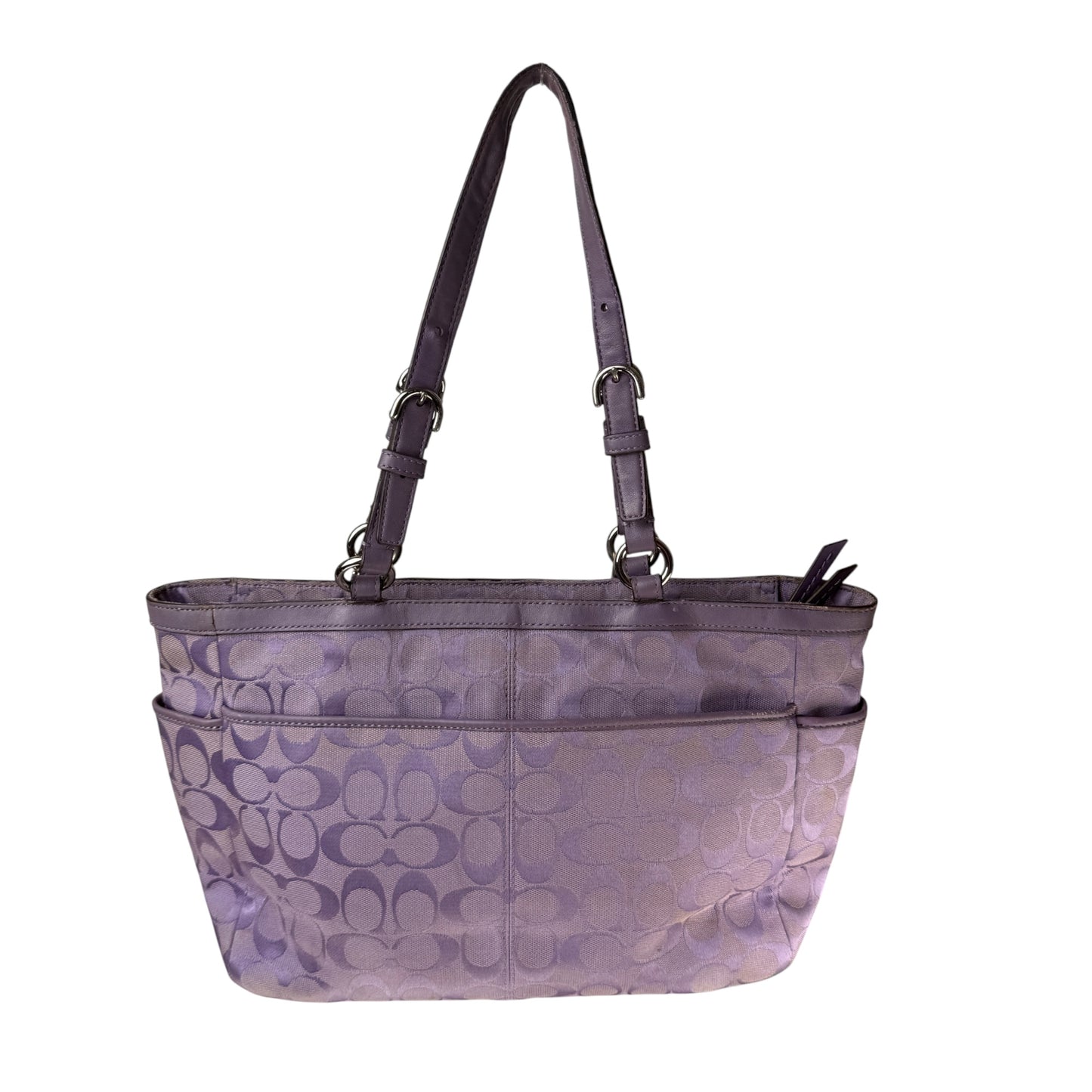 COACH SIGNATURE JACQUARD STRIPE BAG
