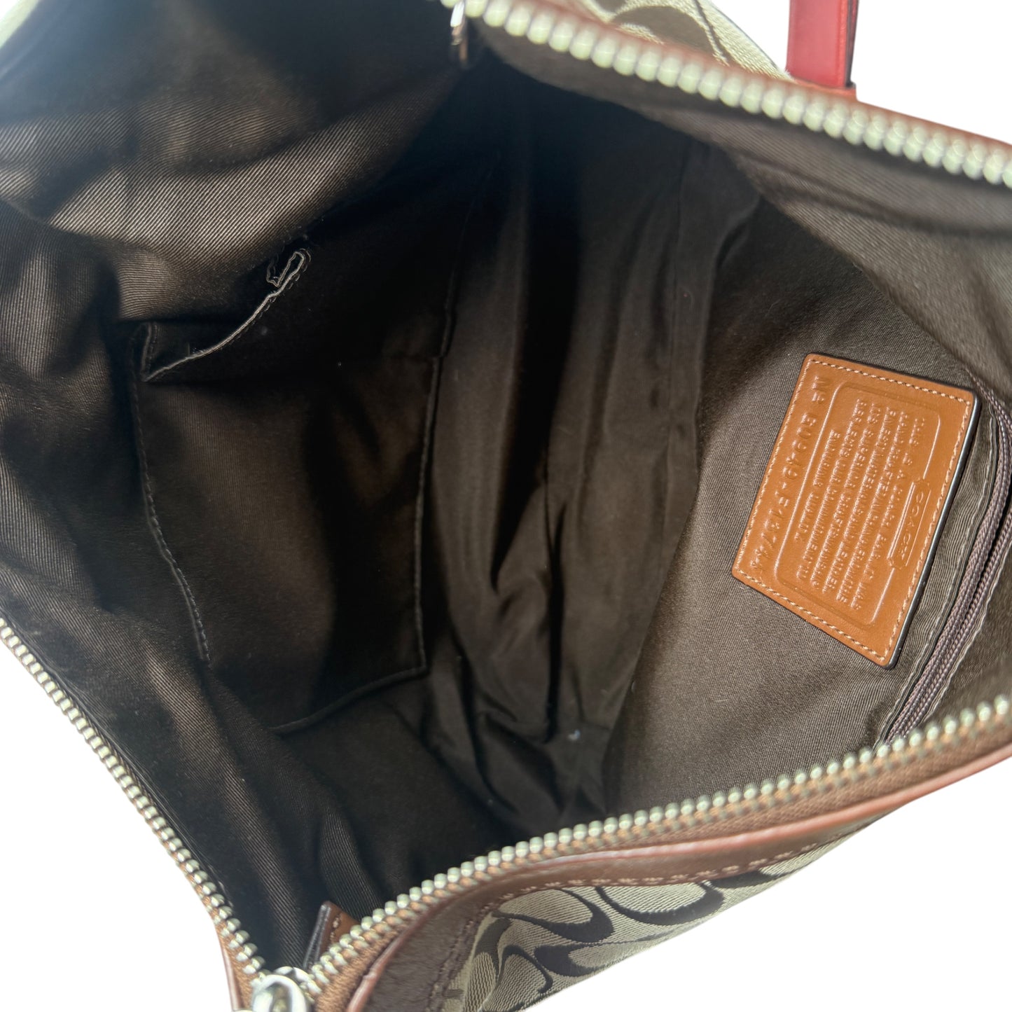 COACH SIGNATURE 2-WAY BAG