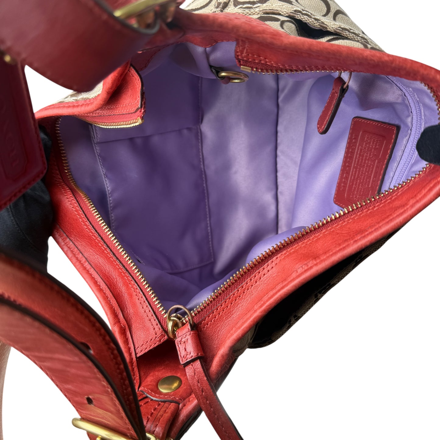 COACH SIGNATURE SUFFLETTE BAG