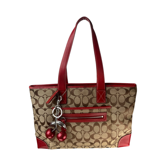 COACH SIGNATURE HAND BAG