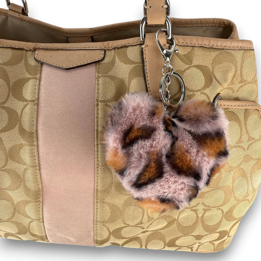 COACH SIGNATURE GALLERY TOTE SHOULDER BAG