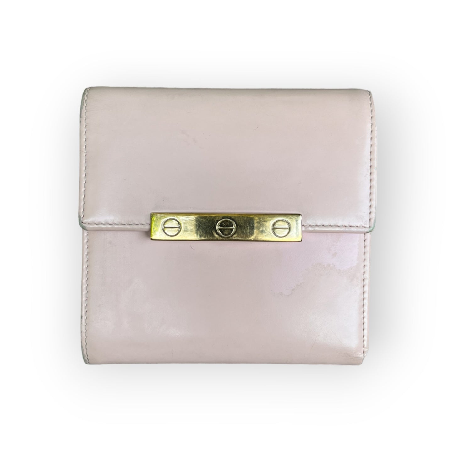 CARTIER LOVE BIFOLD WALLET PINK