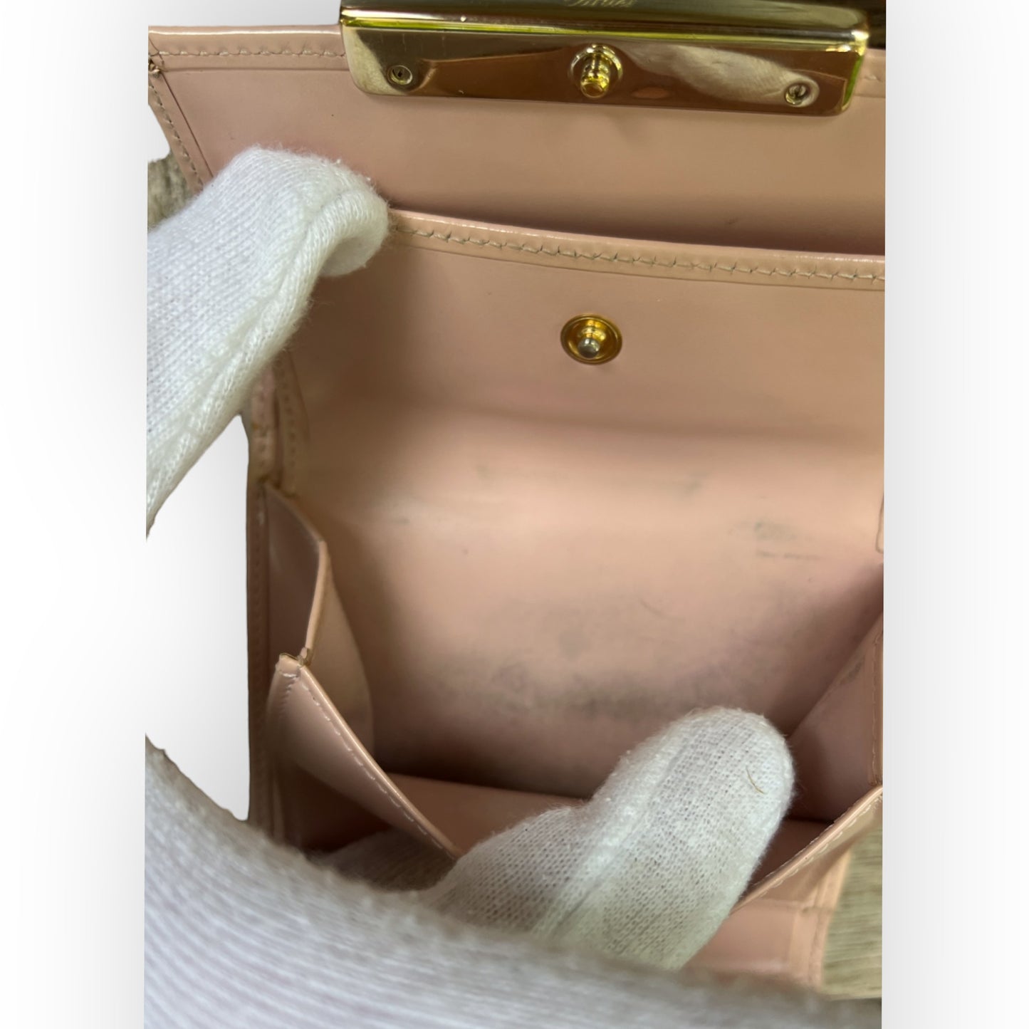 CARTIER LOVE BIFOLD WALLET PINK