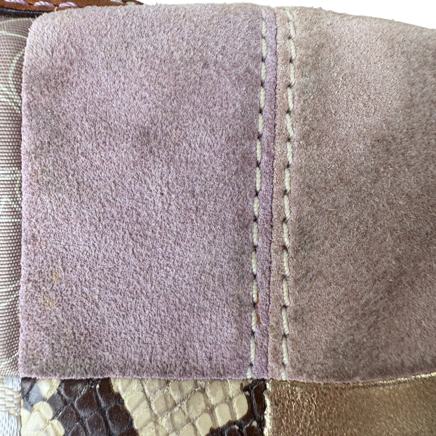 COACH PATCHWORK HOBO BAG