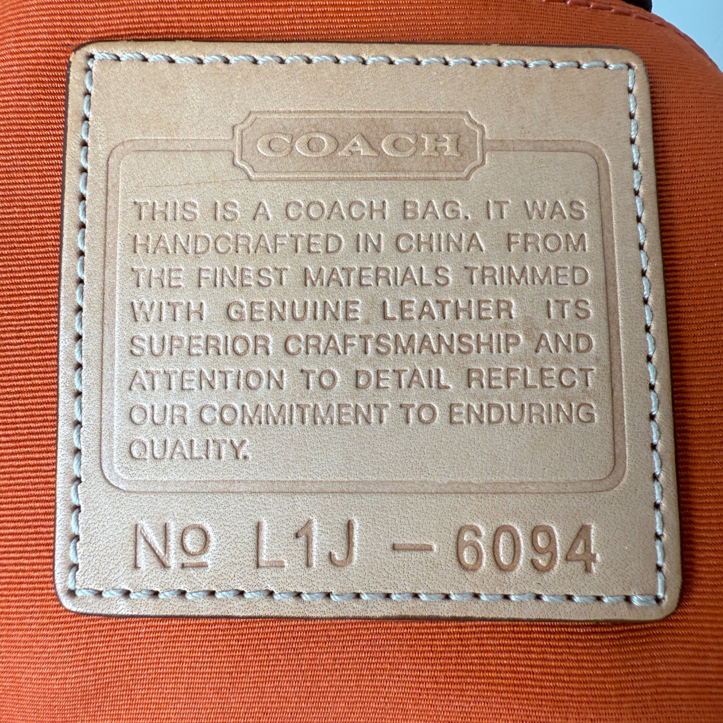 COACH SIGNATURE DEMI POUCH